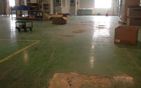 廠房車間、倉庫地面為什么起砂起塵