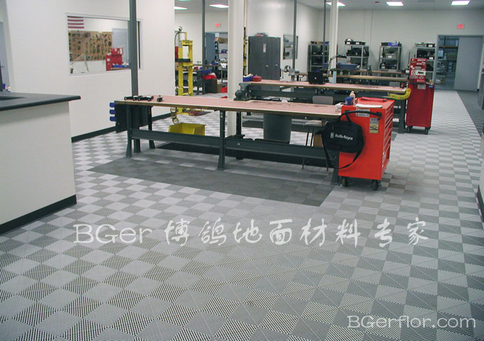 工業車間抗壓耐磨地板 工廠車間加工區 作業區 地墊地面鋪設材料 防滑 潔凈 快速鎖扣鋪裝