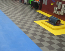 為什么要用工業塑膠地板覆蓋會改造混凝土工業地板？